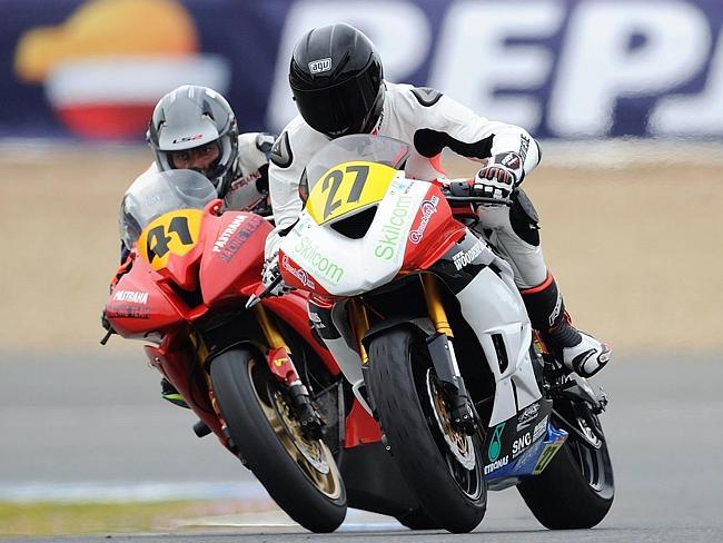 Freddie Sheene in action at Jerez earlier this year.