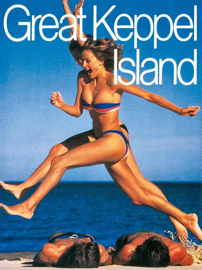 1980s tourism campaign ad for Great Keppel Island: “It’s a great place to get wrecked”