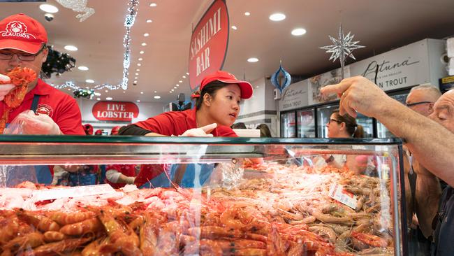 Prawns will be the hero of Australian seafood this summer, with a bountiful supply available. Picture: Flavio Brancaleone