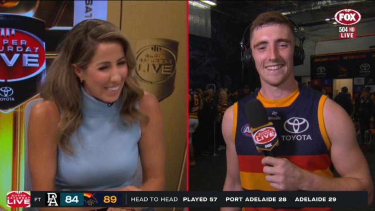 Mark AND post-match chat of the year!