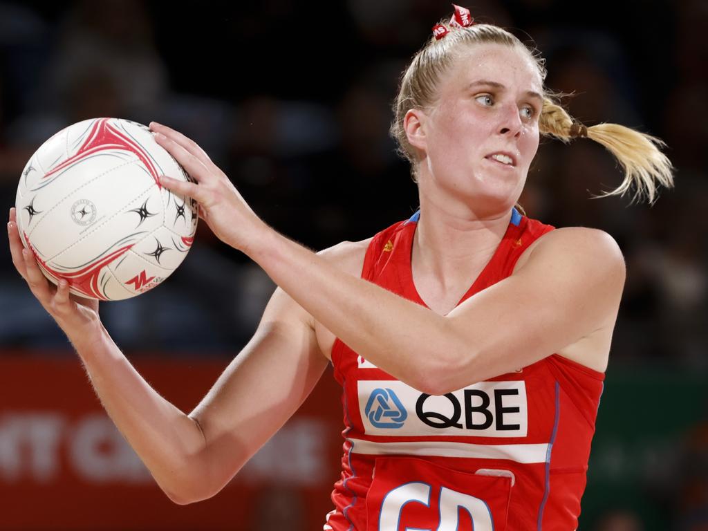 Maddy Turner in action for the Swifts. Photo: Getty Images