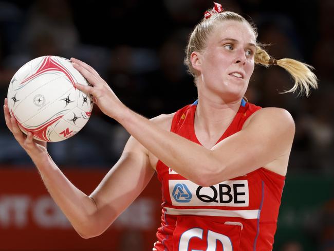 Maddy Turner in action for the Swifts. Photo: Getty Images