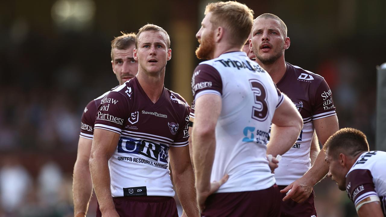 Manly captain Daly Cherry-Evans devoted some time to an important cause this week, the Save Our Sons charity walk. Picture: Cameron Spencer/Getty Images)