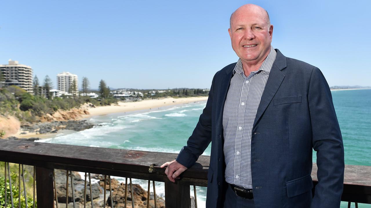 IN THE RACE: Sunshine Coast CIB officer in charge, Detective Senior Sergeant Daren Edwards is contesting Division 9. Photo Patrick Woods / Sunshine Coast Daily.