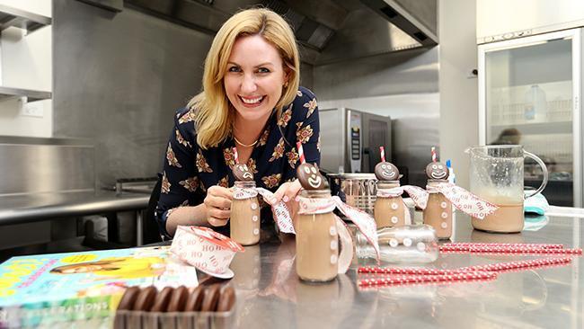 Elise Strachan’s hot chocolate gingerbread men