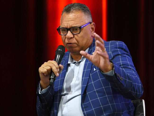 BRISBANE, AUSTRALIA - NewsWire Photos SEPTEMBER 29, 2023: Co-Convenor of Liberals for Yes Sean Gordon during the Q&A session in Brisbane about the upcoming referendum. Picture: NCA NewsWire/Tertius Pickard