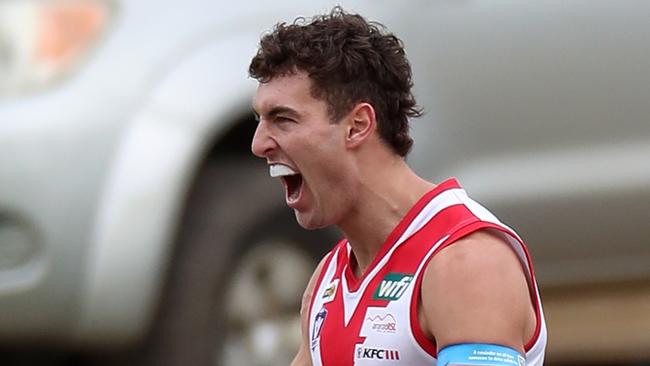 Ararat’s Tom Williamson will fight a suspension charge on Thursday. Picture Yuri Kouzmin