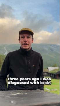 Touching reason behind man’s 350km hike