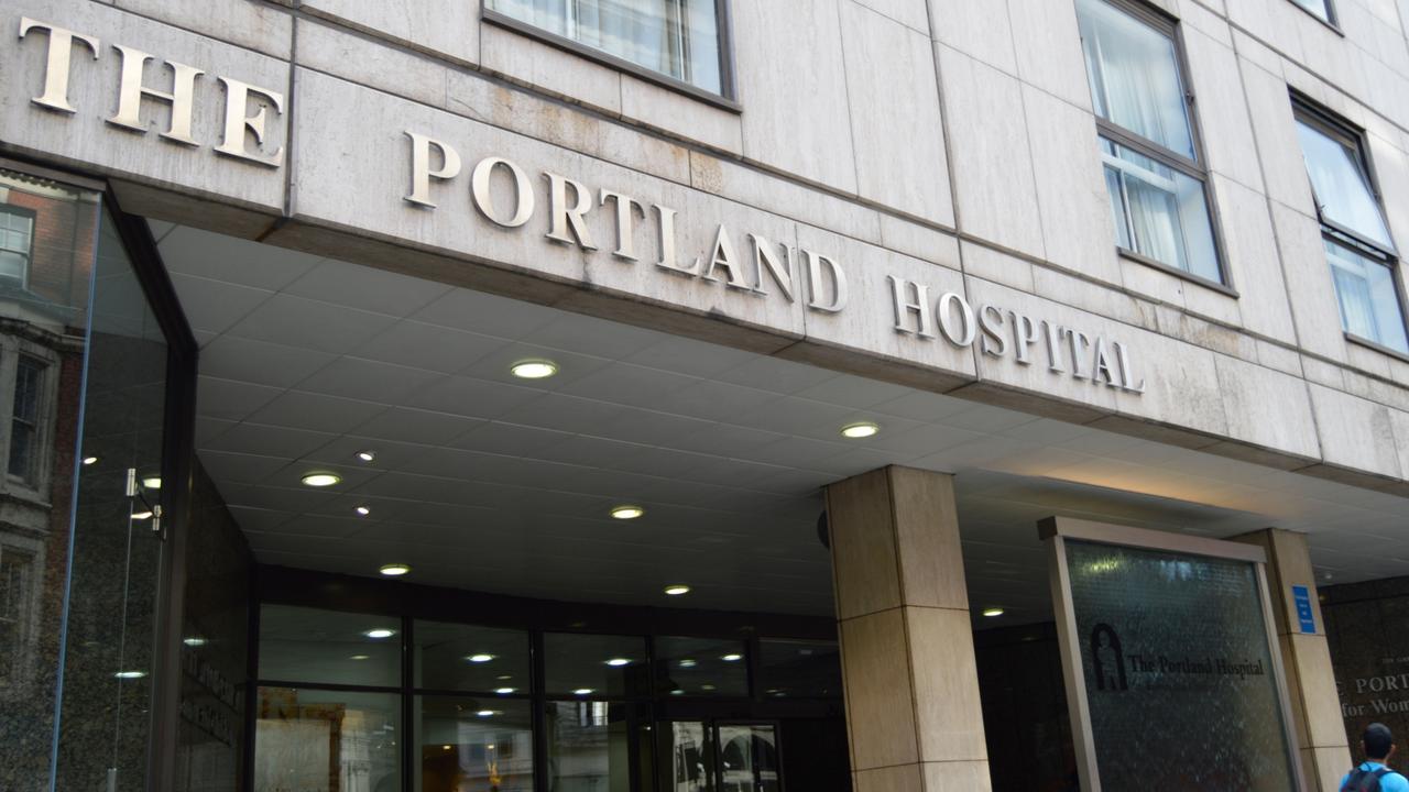 The Portland Hospital, London. Picture: Alamy 