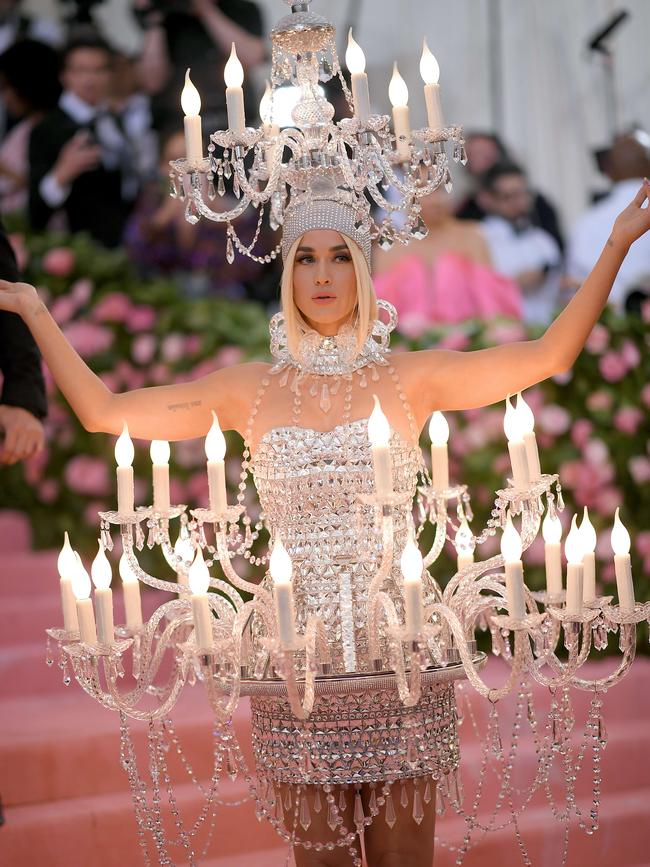 Katy Perry is lit. Picture: AFP