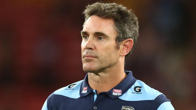 Blues coach Brad Fittler has to win next year’s series to be assured of keeping his job. Picture: Chris Hyde/Getty Images