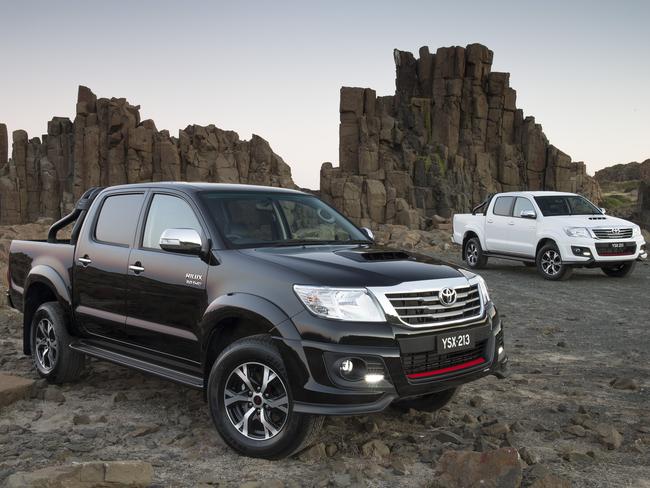 Tray chic ... Toyota HiLux was the top-selling workhorse again. Photo: Supplied