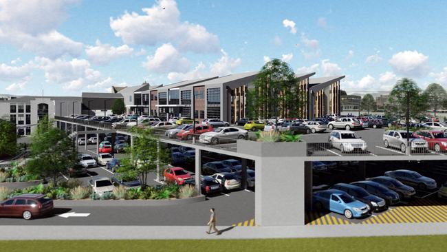 An artist's impression of the soon-to-be redeveloped CH Smith site in Launceston. Picture: SUPPLIED