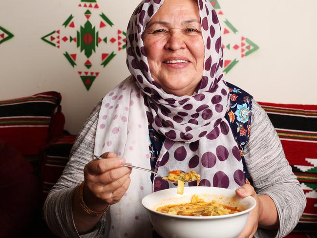 Zafira Foods Afghan cafe in Moonah is serving up soup for whatever people want to pay so local can continue to eat healthy. Picture: NIKKI DAVIS-JONES