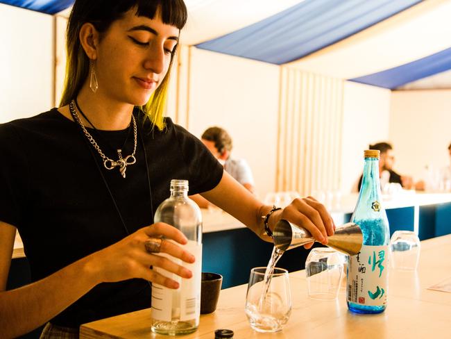 Sake Bar at Gluttony. Photo: Helen Page