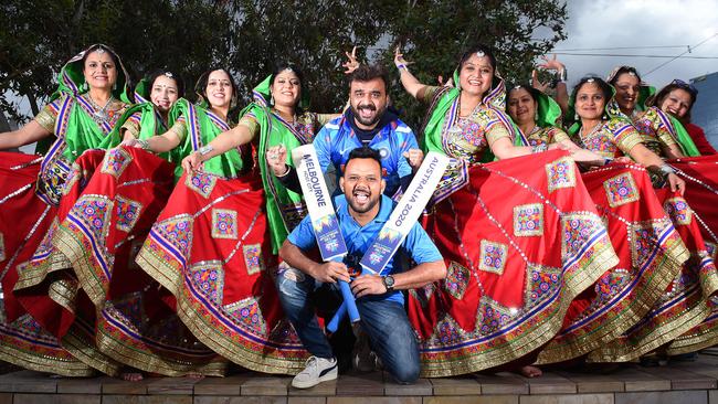 An Indian community Diwali Event at Federation Square. Picture: Josie Hayden