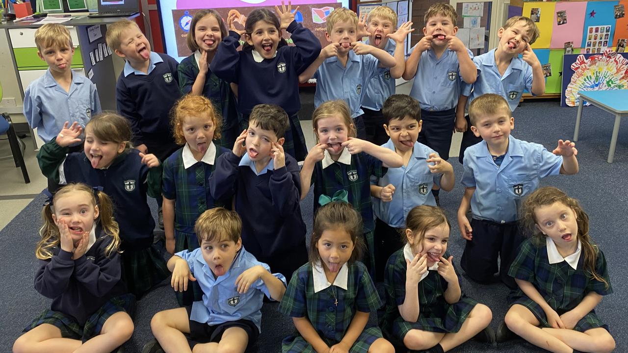 St Ignatius Primary School Prep Blue: Back row: Jackson, Oliver, Parker, Giselle, James G, James H, William and Austin. Middle row: Skye, Elisa, Henri, Grace, Joaquin and Luka. Front row: Pearl, Artie, Ada, Matilda and Isabelle. PHOTO: Penelope Pelecas