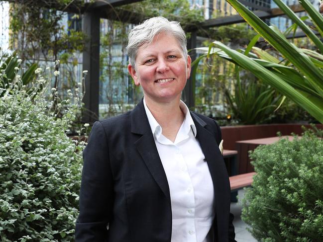 1/11/23: Westpac Chief Economist Luci Ellis at their Sydney offices. John Feder/The Australian.