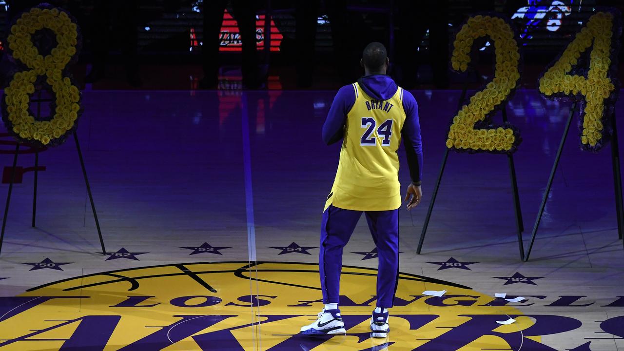 LeBron James pays tribute to “brother Kobe Bryant with huge Black Mamba  leg - Capital XTRA