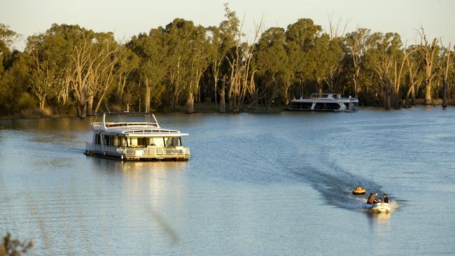 An All Seasons Houseboat on the Murray. Picture: Visit Victoria