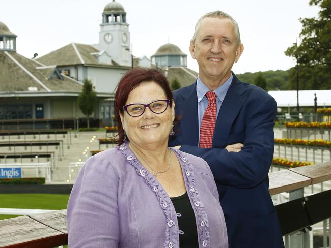 Winx co-owners Debbie Kepitis and Peter Tighe. Picture: John Appleyard