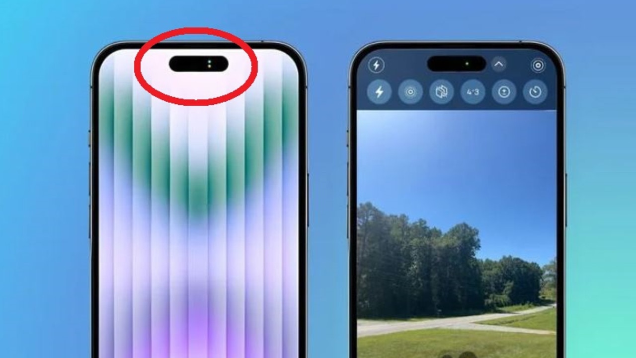 One solid expectation is that the notch will be ditched for a lozenge on the front of the phone. Picture: MacRumours