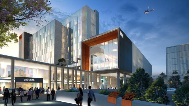 Concept image of Westmead Hospital redevelopment. Supplied.