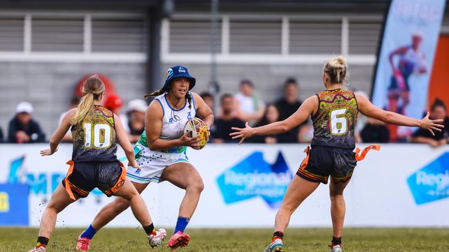 Shannon Mato in action durinf the All Stars game.