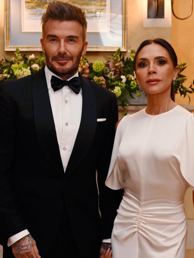 Victoria Beckham has her own fashion line. Picture: Finnbarr Webster/Getty Images