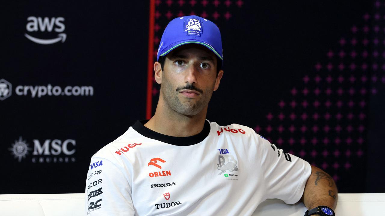 The driver market has weighed on Ricciardo. (Photo by Thomas COEX / AFP)