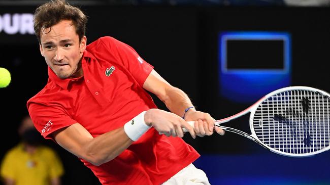 Russia's Daniil Medvedev is looming as an Australian Open threat.