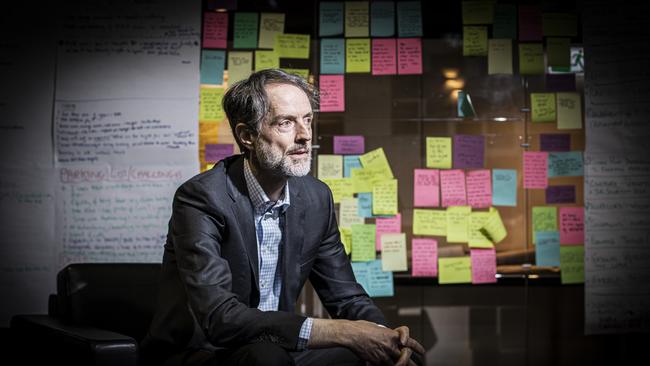 Vice Chancellor of UTAS Professor Rufus Black. Picture: LUKE BOWDEN