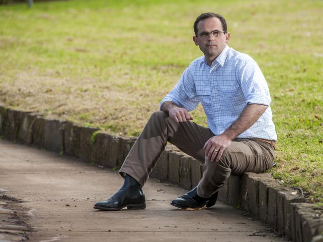 Opposition frontbencher David Janetzki says he will not support the Bill. Picture: David Martinelli