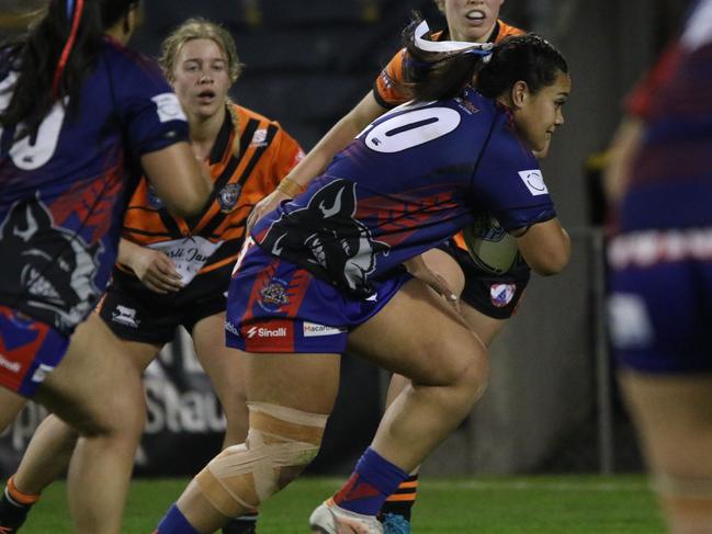 Folau Vaki scored three tries for Collies. Picture Warren Gannon Photography