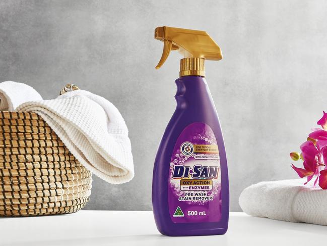 It’s Di-San Oxy Action Pre Stain remover is a hit with customers. Picture: Supplied