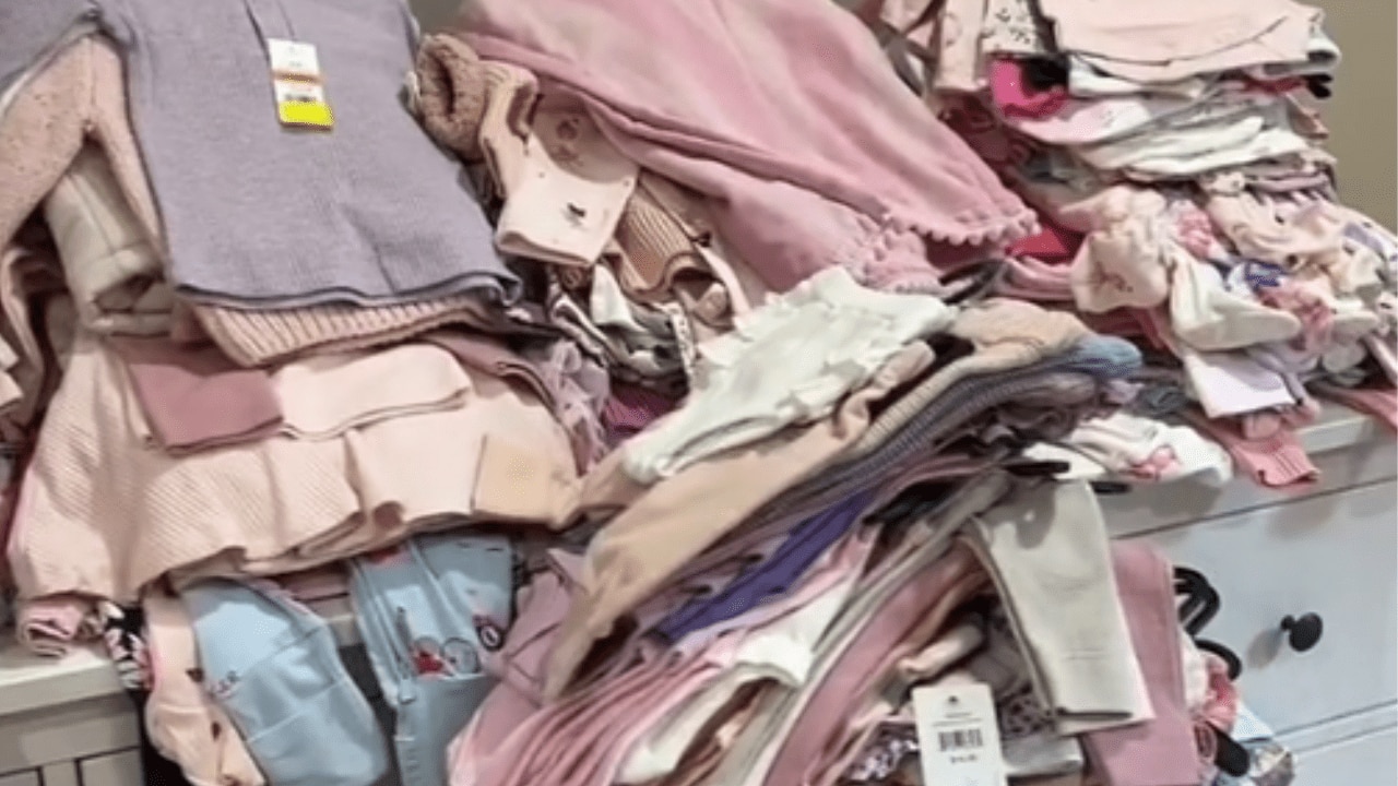 Pregnant Aussie mum buys all of unborn daughter's clothing for entire year