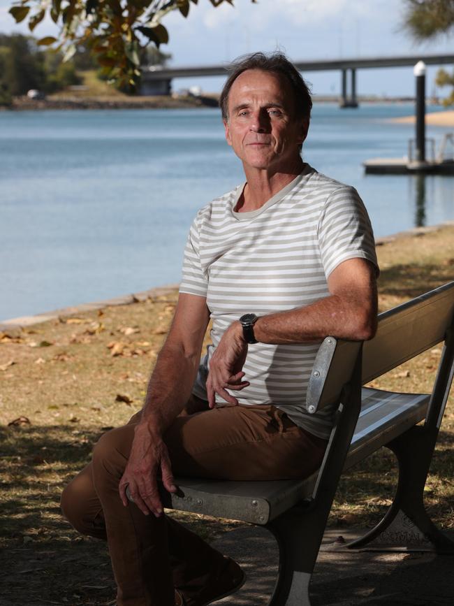 Local Richard Stuckey is running as an independent for Currumbin. Picture: Glenn Hampson.