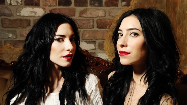 The Veronicas bought back half the songs they had recorded under their Warner deal for their new record. Picture: John Appleyard