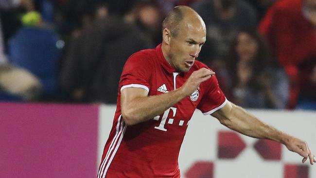 Bayern Munich's Arjen Robben.
