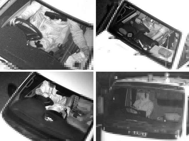 Seatbelt camera catches motorists combo