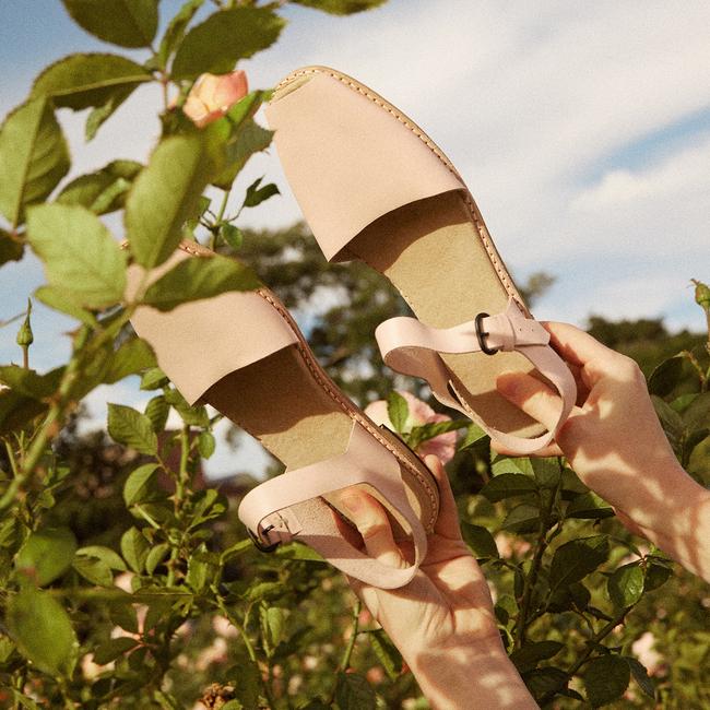 Leather sandals made at The Shoe Camaraderie workshops. Pictures: Andrea Jankovic