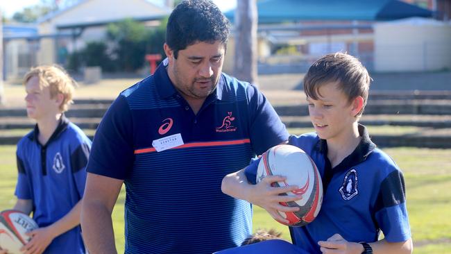 The Classic Wallabies are giving back to the community. Pic: Supplied