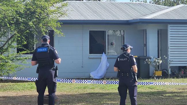 Police have declared a crime scene at a street in Condon following reports of a person armed with a firearm on October 16.