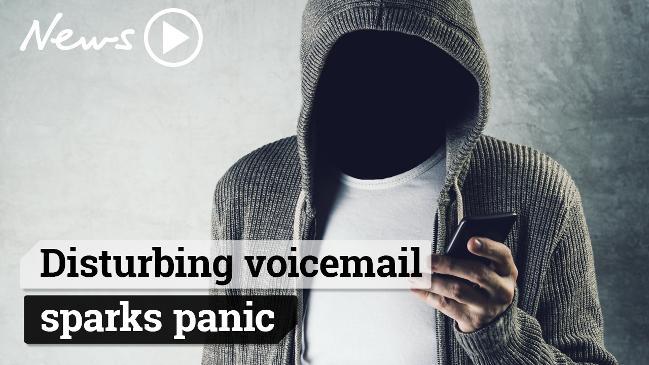 Cryptic voice message warns of 'impending danger'