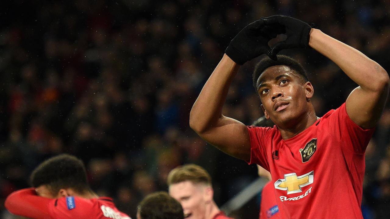 Anthony Martial scored a quality goal as United’s offence found their shooting boots.