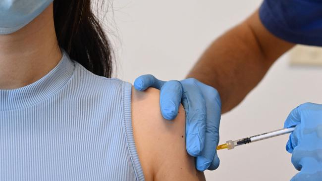 Everyone in disability care is supposed to be vaccinated by the middle of 2021. Picture: Alberto PIZZOLI / AFP