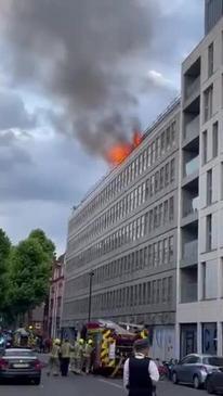 Fire Breaks Out in London Residential Building