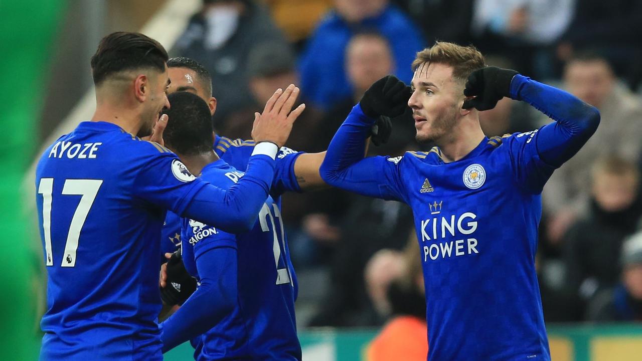 Leicester star James Maddison (R) is in hot demand.