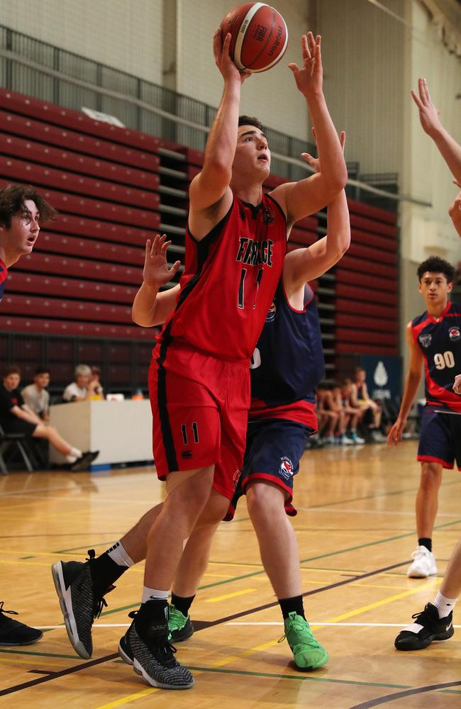 Terrace star big man Geordan Papacostas. (AAP Image/Josh Woning)