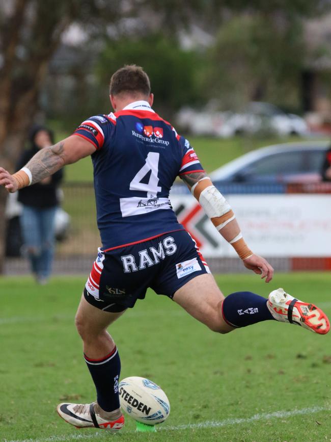 Rams sharpshooter Jack Miller scored 32 points in round 18. Picture: Warren Gannon Photography